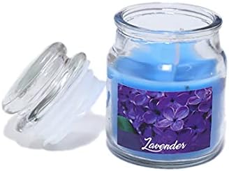 Sachi Hastvala mirisne svijeće u staklenoj jar - Aromaterapija soja voštani zavjete sa mirisom