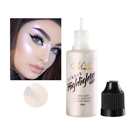 Tečni Highlighter Makeup, glatki dugotrajni hidratantni osvjetljavajući isticanje Blendable Glow Illuminator