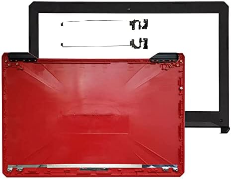 Zamjena laptopa LCD gornji stražnji i prednji okvir poklopac kućišta i šarke ekrana za Asus Fx80 FX504
