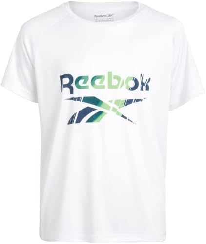 Aktivna majica Reebok Boys - 2 pakovanje suvo fit izvedbene košulje za dječake - dječji atletski sportski tee