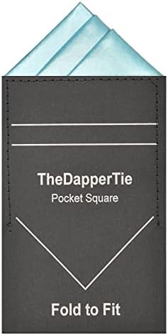 TheDapperTie - muški Trifecta trougao Pre Presavijeni džepni kvadrat