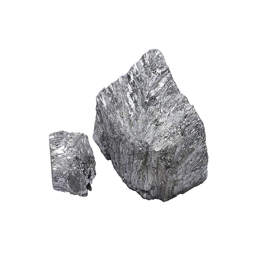 Metalna antimona Visoka čistoća StibIum 500g / 1000g Metalni blok Antimot Ingot izrađuje visokokvalitetni blok antimona kristala bizmuta