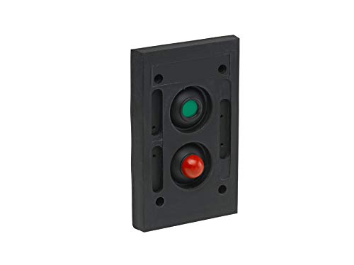 Woodhead 4032-2 Super-Safeway poklopac dugmeta, koristi se sa FS / FD kutijama, žuta, 2 brzine