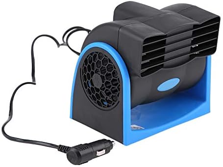 Suuonee Auto Automatski ventilator, 12V Automobil Tišina hladnjaka za hlađenje zraka, električni hlađenje ventilator automobila klima uređaj Auto mini podesiva brzina