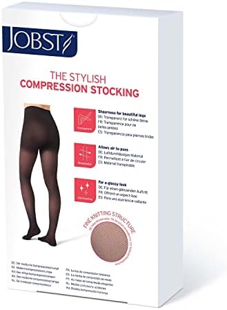 JOBST UltraSheer kompresijske čarape, 20-30 mmHg, Materinstvo, zatvoreni prst
