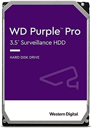 Western Digital 8TB WD Purple Pro Surveillance interni hard disk HDD - SATA 6 Gb/s, 256 MB Cache, 3.5 - WD8001PURP