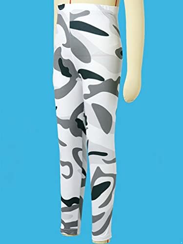 EasyForever Girls Camuflage Gambers Hocks djece meke casual mršave hlače s elastičnim pojasom