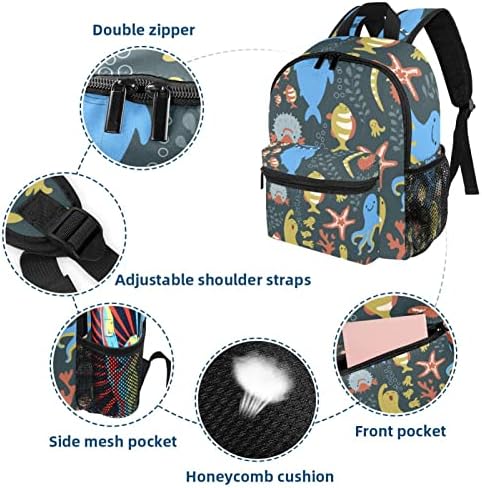 VBFOFBV putni ruksak, backpack laptop za žene muškarci, modni ruksak, ocean hobotnica morski