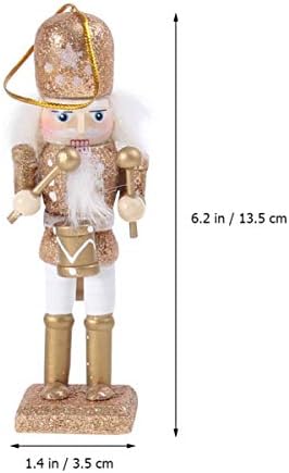 Homoyoyo Božić krekeri Nutcracker ukrasi drveni Božić Nutcracker figure lutka privjesak Creative