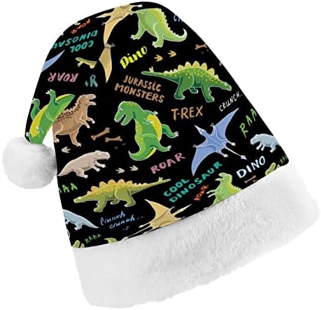 Slatka crtani Dino Božić Santa šešir za crveni Božić kapa odmor favorizira Nova Godina Svečana potrepštine