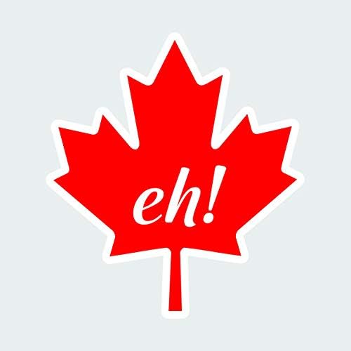 FAFGHIX kanadski javorovski list eh! Naljepnica naljepnica Samoljepljiva putovanja Kanada Eh smiješno 9.04