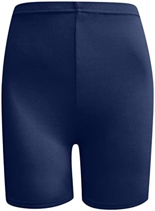 Tapanet Essential Bikerske kratke hlače za žene High Squik Tummy Control Hratke za trčanje atletski