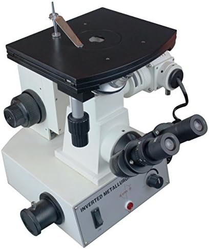 Radikalni 600x obrnuti metalurški Reflektirani svjetlosni mikroskop od livenog gvožđa legura čelika