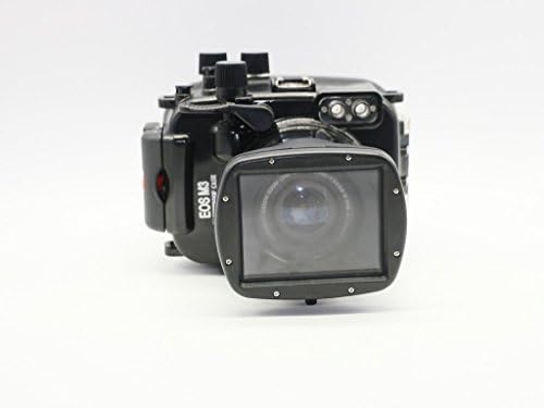 Polaroid SLR ronjenje nazivno vodootporno podvodno kućište za kućište Canon M3 sa objektivom od 18-55 mm