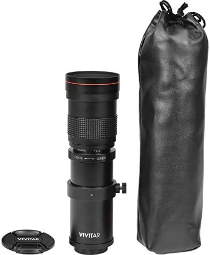 Vivitar 420-800mm F/8.3 telefoto zum objektiv sa filterom + komplet za Nikon DSLR kamere
