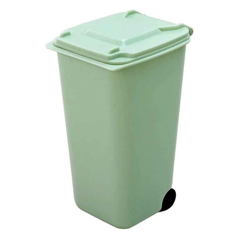 SLSFJLKJ kanta za otpad stona kutija za odlaganje kućna korpa za smeće kontejner kanta za smeće ljuljačka čišćenje bačvastog stola Organizator skladište