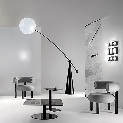 N / A Nordic minimalistička podna lampica zamrznuta staklena lampica za ribolov za ribolov za dnevnu sobu