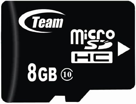 8GB Klasa 10 MicroSDHC tim velike brzine 20MB / Sec memorijska kartica. Plamen brzo kartica