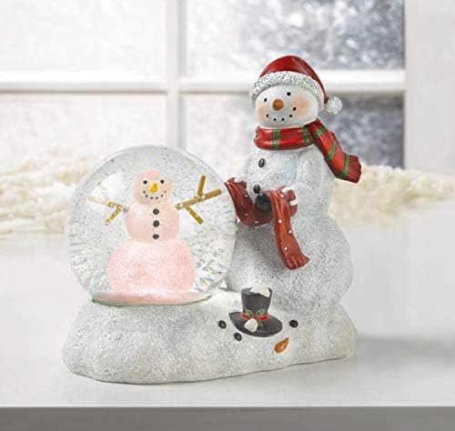 Božićna kolekcija 10018552 Snowman LED SNOW Globe, višebojni