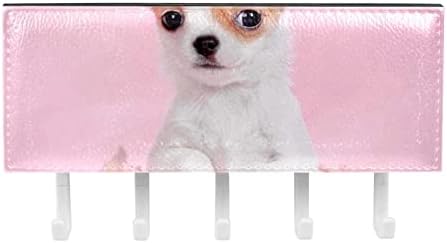 TFCOCFFT kuke za viseće, zidne kuke, ljepljive kuke, ljepljive kuke za viseće, ružičasti ružin cvjetni pas životinjski