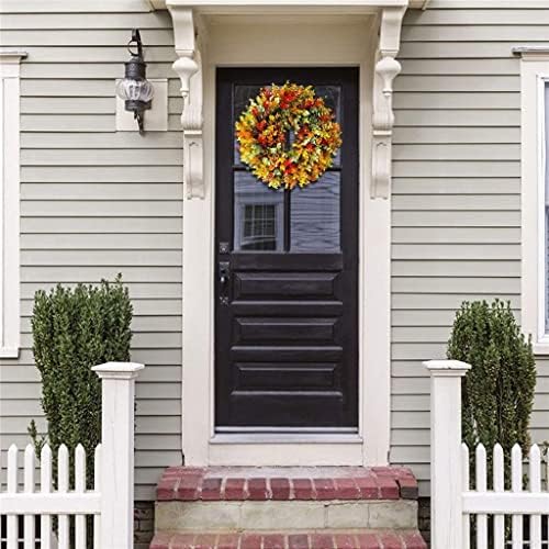 Zhyh jesenji vijenac Nasloni na otvorenom otvorena vrata jesen vijenac božićni ukras Garland prozor