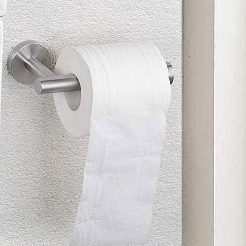 Držač toaletnog papira Zidni nosač od nehrđajućeg čelika za toaletni nosač kupaonica WC rolo nosač papira Držač tkiva za kupaonicu, kuhinju, kupaonicu, brušeni nikl