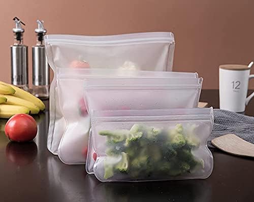 Zipper Skladištenje Hrane Plastične Kese Nepropusni Kontejneri Za Višekratnu Upotrebu Stand Up Zip Shut Bag Fresh Food Wrap