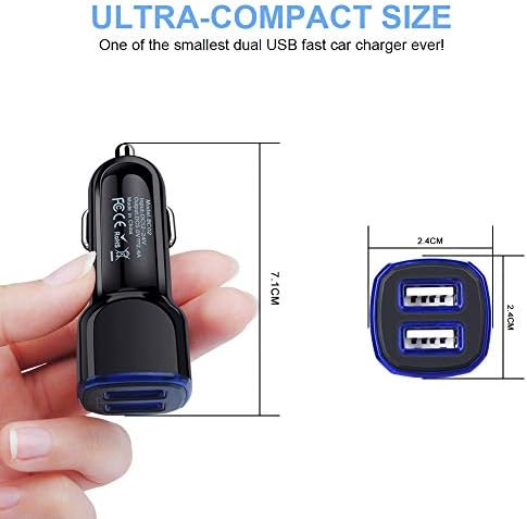 Brzi auto punjač Tip C Android telefon Samsung Auto Punjač za brzo punjenje USB C Adapter za upaljač za