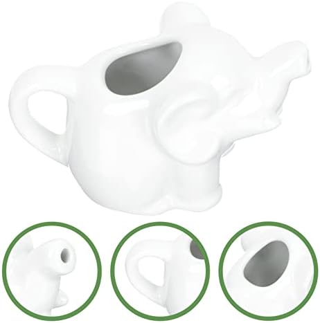 Angoily Mini Pitcher kremasti vrč sa ručkom keramički sirup za mlijeko Dressing Server bijeli sos