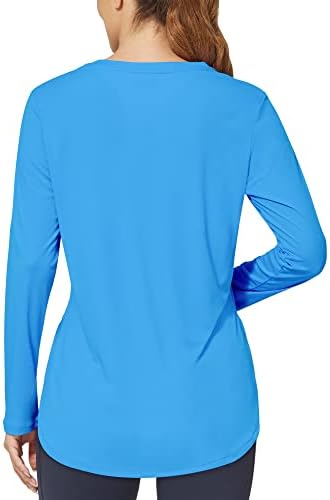 G4Free UPF 50+ Sunčane majice za žene dugih rukava vrhova spf UV zaštitne majice za planinarenje atletske teretane