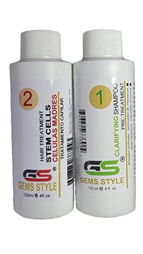 GS Gems Style Matične ćelije za obradu kose Celulas Madres Tratamiento Capilar 4 oz / 120 ml