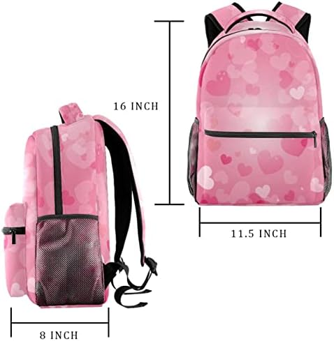 Ružičasti ruksak za ruke dječake Djevojke školske torbe za školsku knjižicu Travel Planinarenje