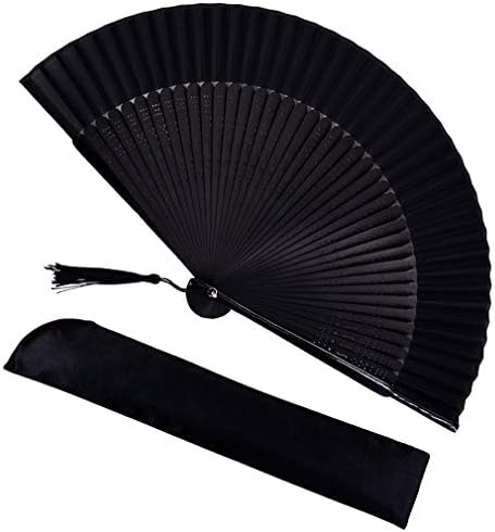 Meifan dugački bambusov ručni ventilator ručno rađeni orijentalni vintage stil ručni sklopivi ventilatori