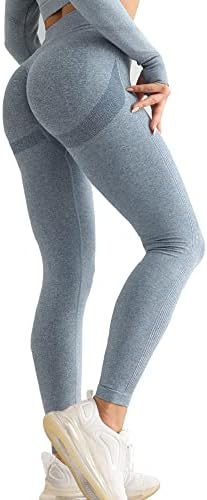 Hotcham ženske ultra meke bešavne vježbe visoke struka teretane Yoga hlače Tummy Control Butt Lift