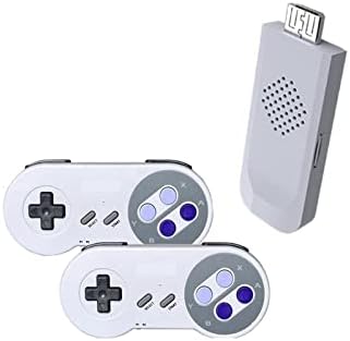 PHONME bežična HDMI kompatibilna konzola za NES 300 + Retro 16-bitna 8-bitna portugalska igra Stick 3500+ igra za SFC pogon
