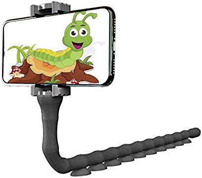 Omio Cartoon Cute Worm Lazy Holder mobitela štand 360 Rotirajuća savidljiva fleksibilna usisna