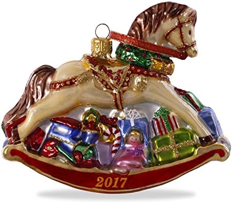 Hallmark 3995qk1385 konj za ljuljanje uspomena Božićni ukrasi