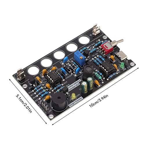 Geiger Counter Kit, 380V-550V Zvučni i lagani prikupljanje alarma GEIGER Counter Montaža obrada za elektroničko