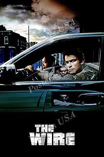 Posteri USA The Wire TV serija Prikaži Poster sjajni završetak-TVS415 )
