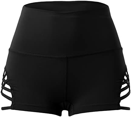 Ženske atletske kratke hlače Visoki struk Slim Fit Compression Hratke Tummy Control Brzi suhi sportski trening hlače