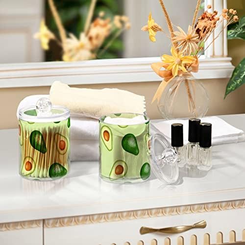 Držač pamuka za avokado kupatilo spremnici za kupatilo sa poklopcima set pamučnog kugličnog jastučića za držač