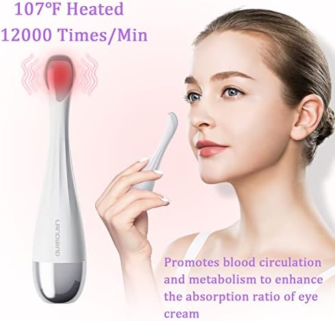 Landwind Oko i masaža za lice i električni, 107 ℉ Toplinski komprimira za poboljšanje apsorpcije proizvoda i uklanjanje