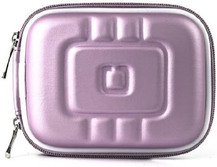 Ljubičasta Eva izdržljiva zaštitna kocka sa džepom mrežice za digitalni fotoaparat za napajanje