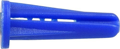 Hillman Group 370337 Plavo Konusno Plastično Sidro, 8-10 X 7/8 Inča, 100 Pakovanja