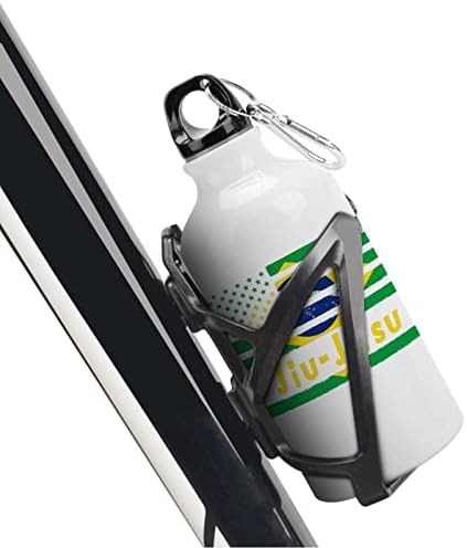 Brazilski Jiu-Jitsu Američka zastava aluminijumske boce za vodu za ponovno putanje za ponovno putanje za ponovno putanje sa poklopcem za kućnu kancelariju teretane 400ml