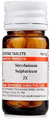 Nwil Dr Willmar Schwabe India Strychninum Sulphuricum TRITURATION TRITURATION 3x