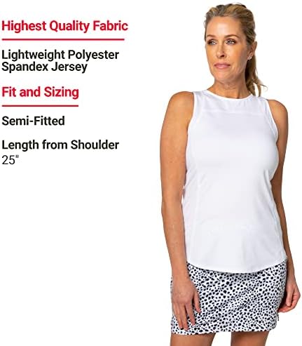 Jofit Odjeća za žensku odjeću za žensku odjeću - Set rezervoar za golf i tenis