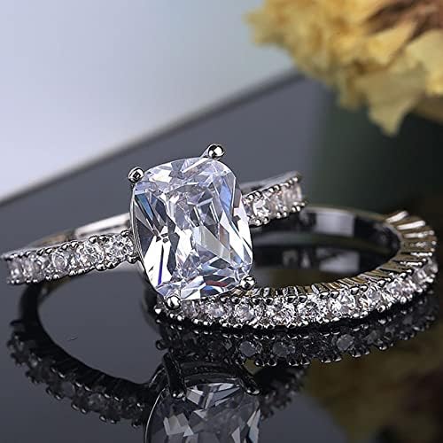 2023 Izvrsni puni dijamanti za žene za žene Angažovanje cirkonskih prstena za nakit Pokloni Rose
