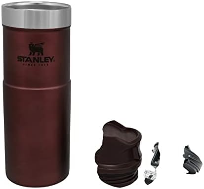 STANLEY Classic okidač Action Travel krig 0,47L / 16oz VINOF CUP CUP | Boca vruće i hladne termos | Vakuum izolirani prevoz za kafu, čaj i vodu | BPA putne tikvice od nehrđajućeg čelika