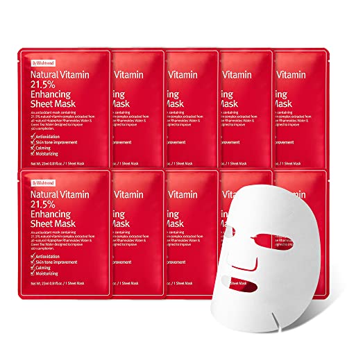 Po WishTrend Prirodnom vitaminu 21.5 Povećavanje lima Maska 10 listova, u potpunosti dostavite vitamin na kožu